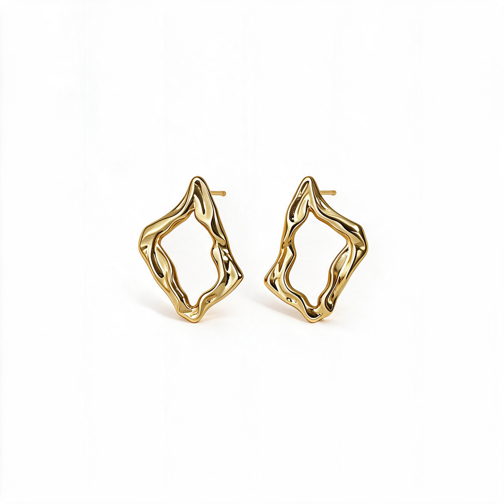 Molten Diamond Hoops