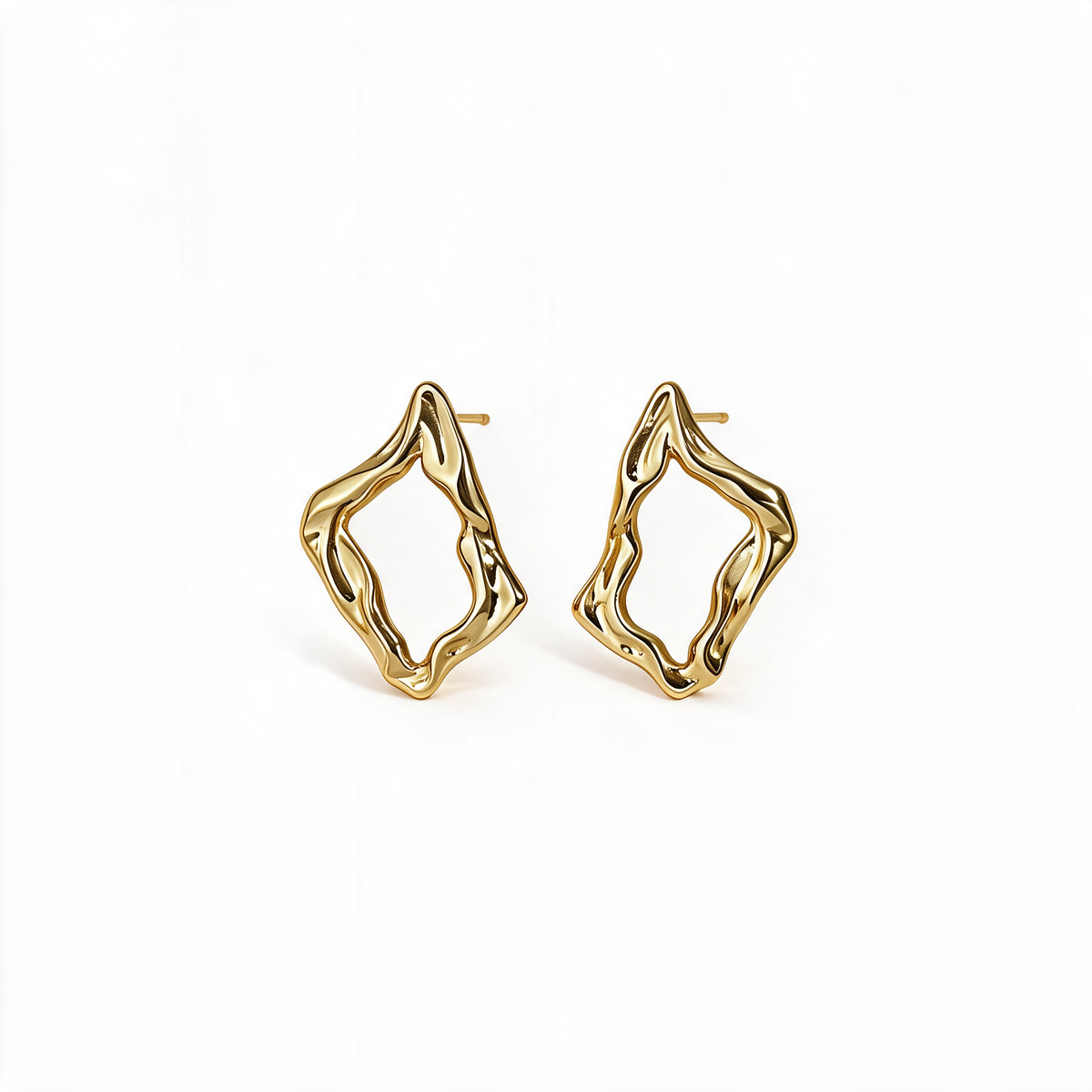 Molten Diamond Hoops