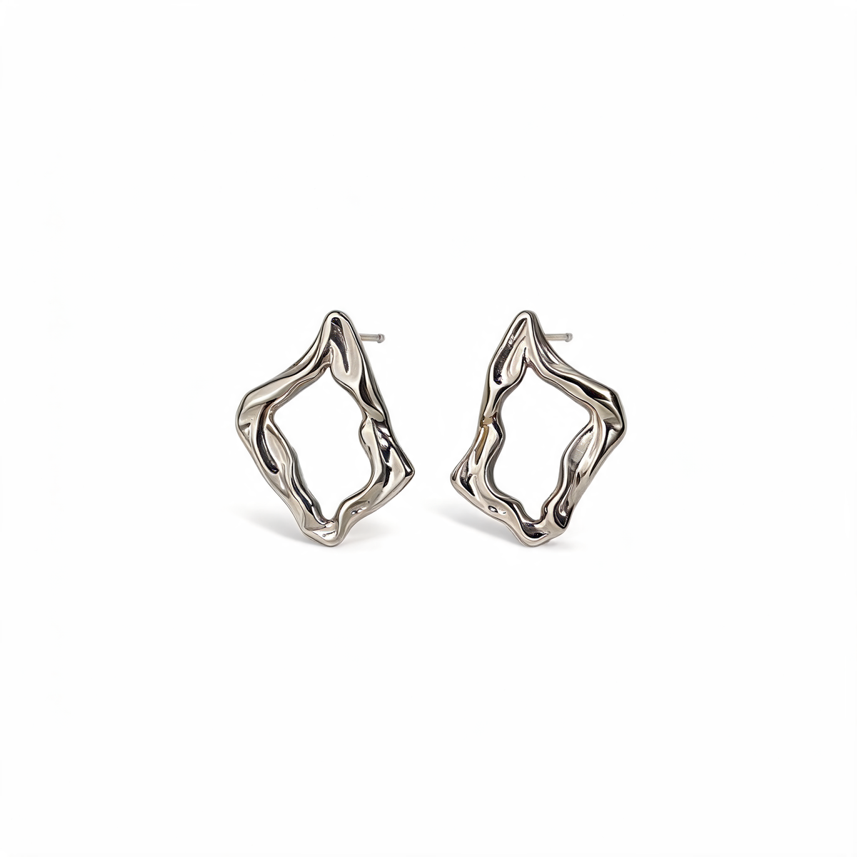 Molten Diamond Hoops