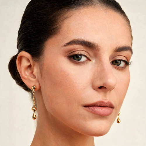 Molten Cascade Earrings