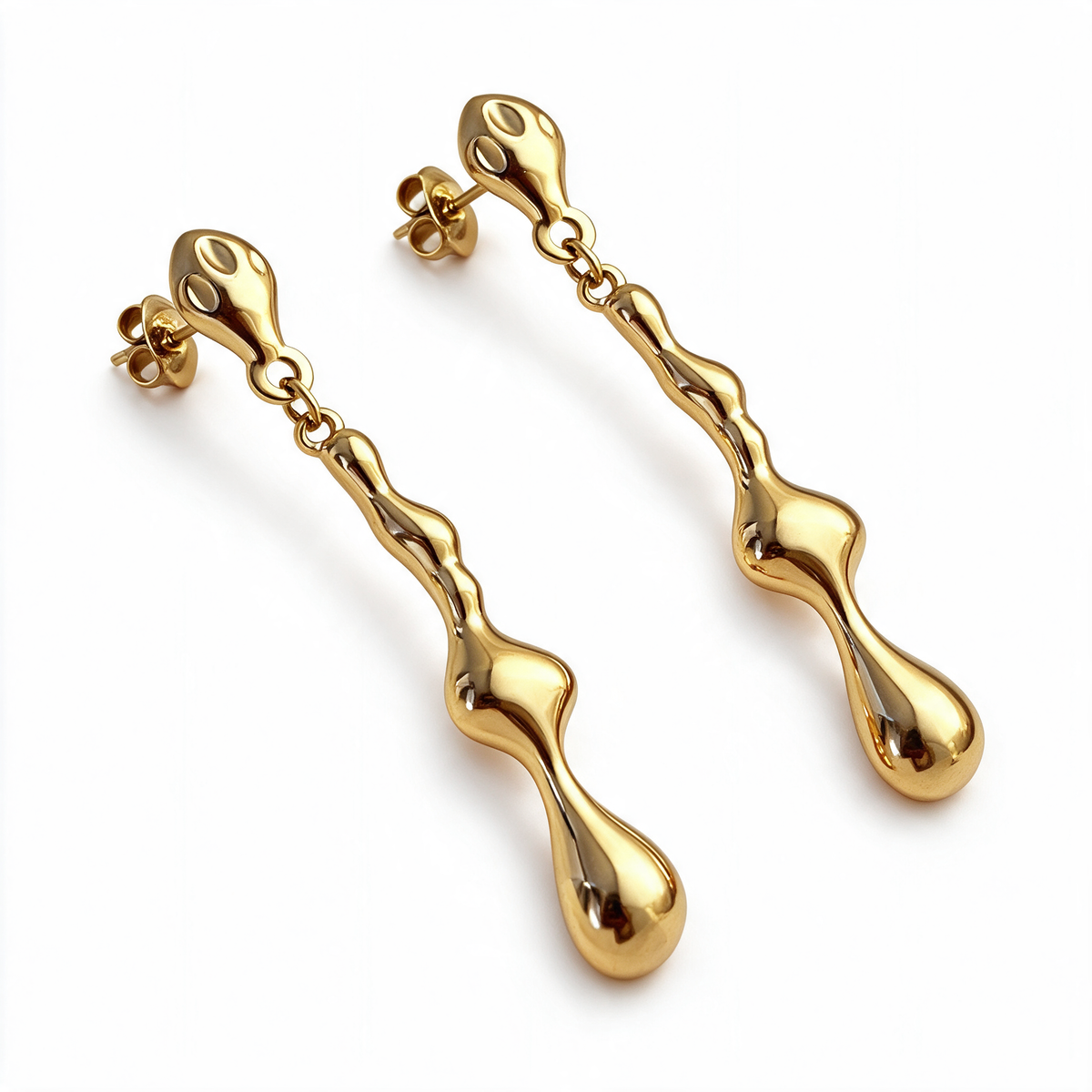 Molten Cascade Earrings