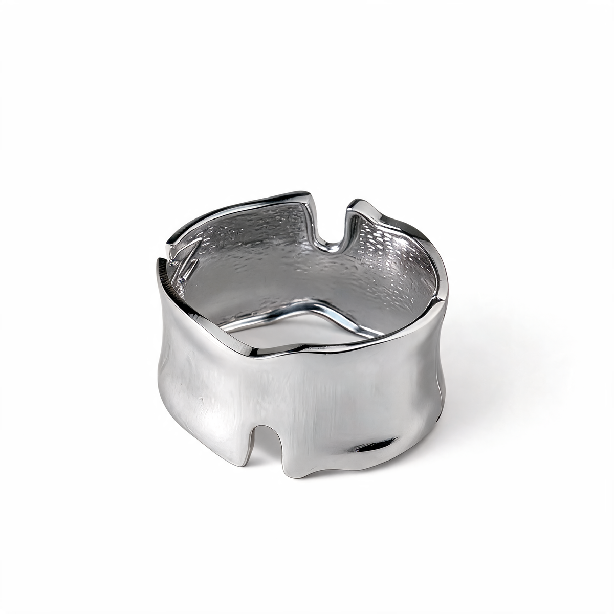 Molten Wave Cuff Bracelet
