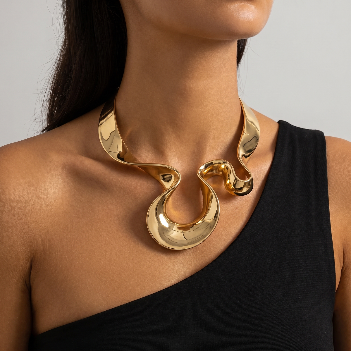 Molten Torque Necklace
