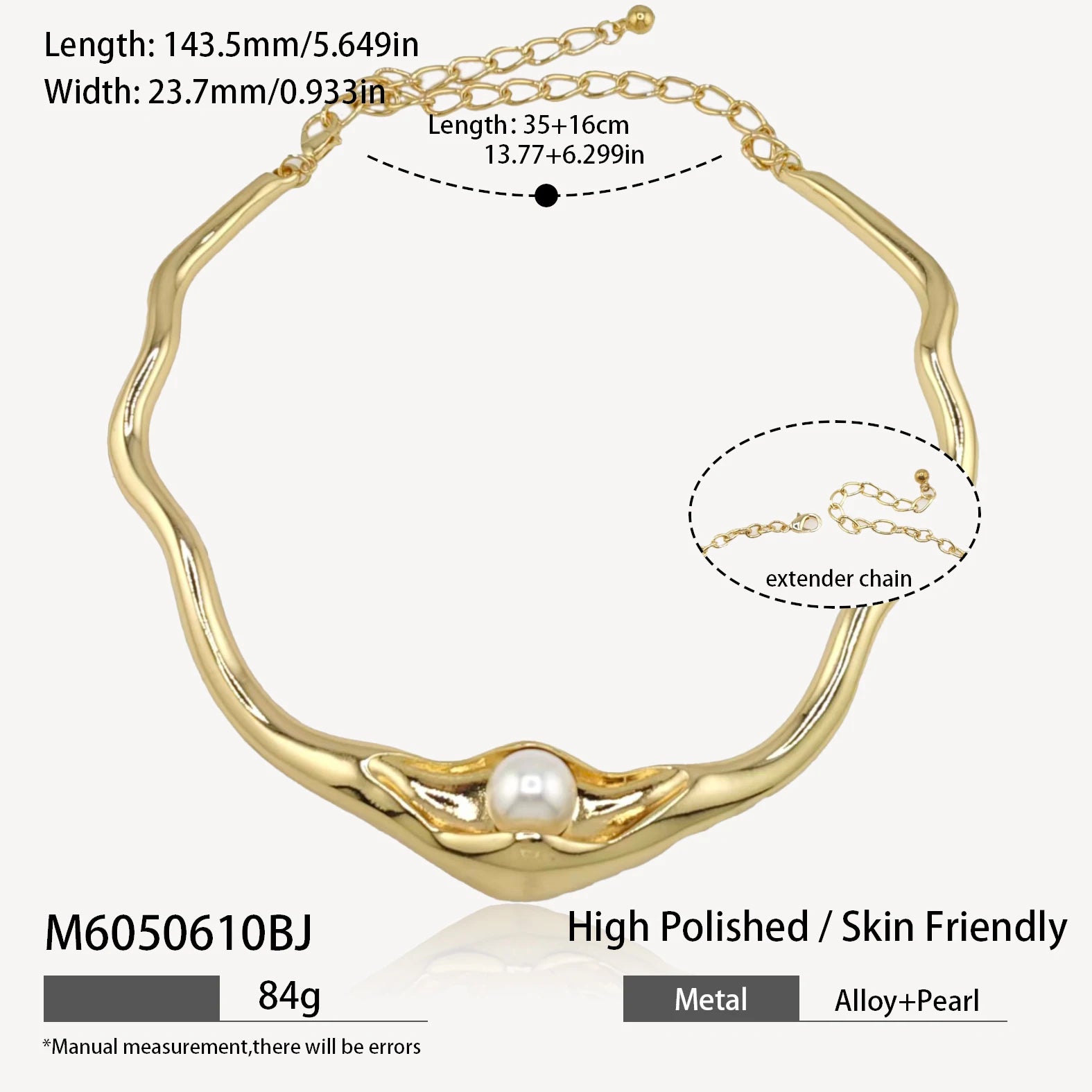 Molten Pearl Collar