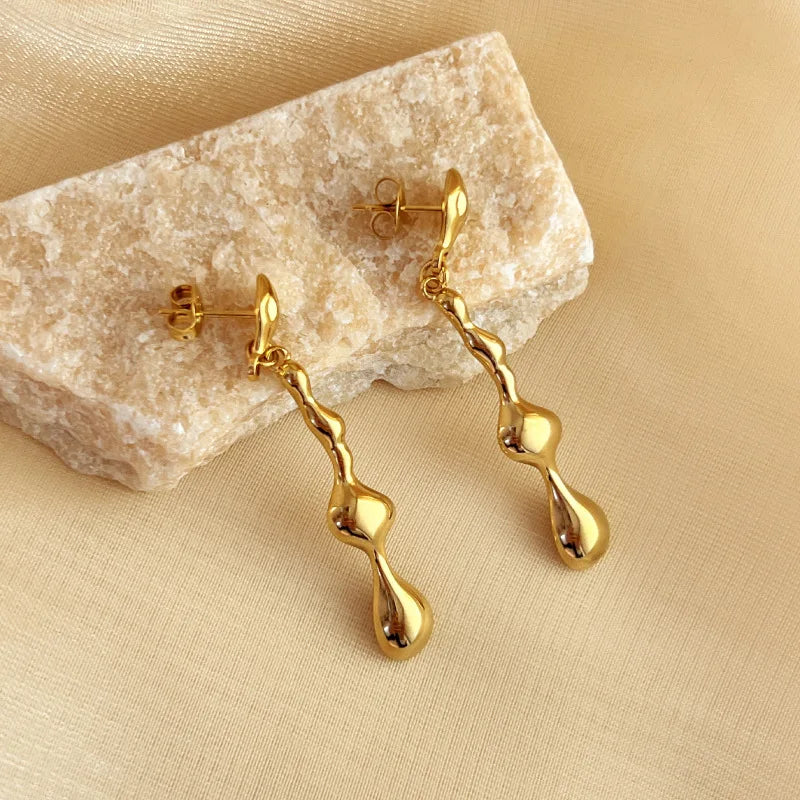 Molten Cascade Earrings