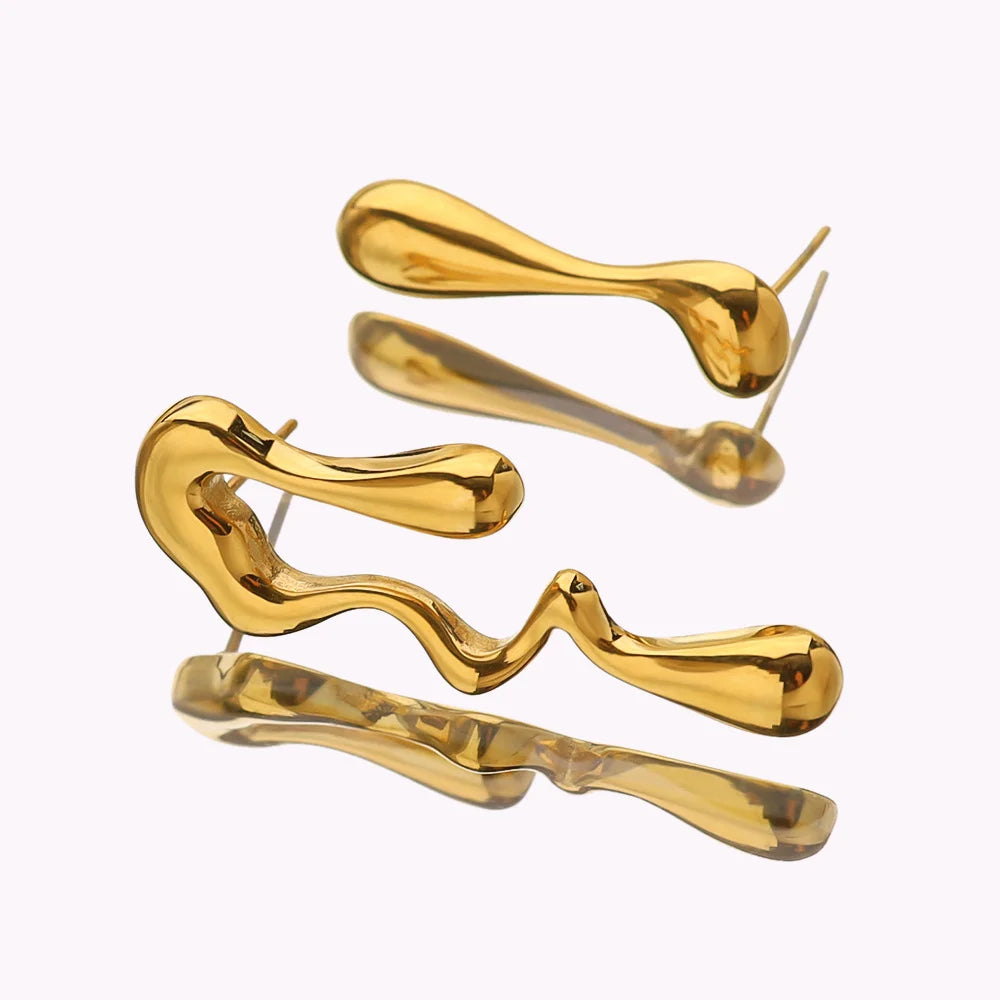 Molten Drip Earrings