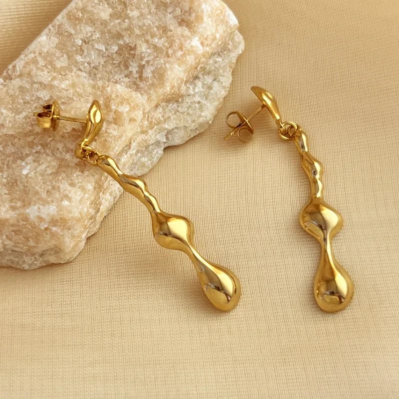 Molten Cascade Earrings