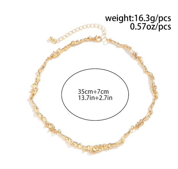 Molten Chain Necklace