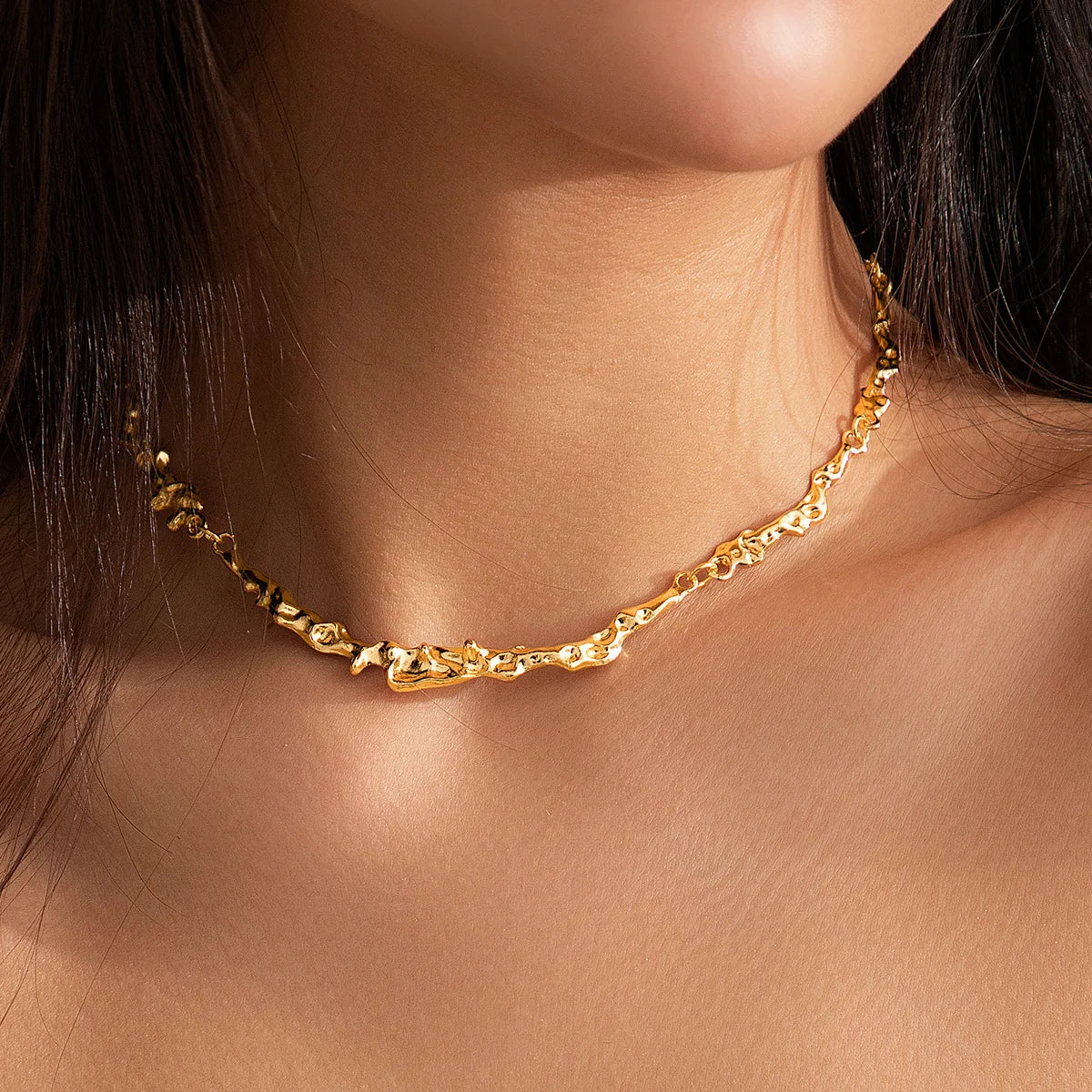 Molten Chain Necklace